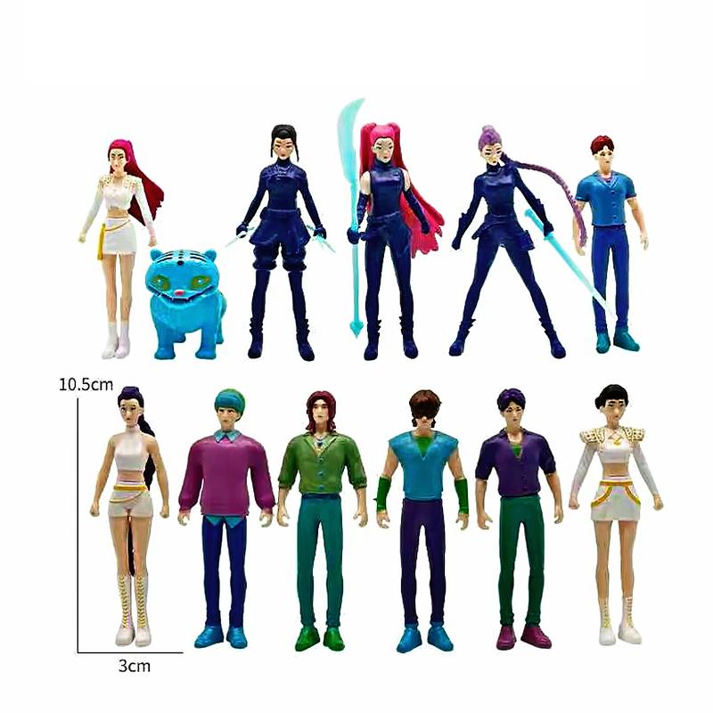 12 K-Pop Action Figure Collection - Limited Edition